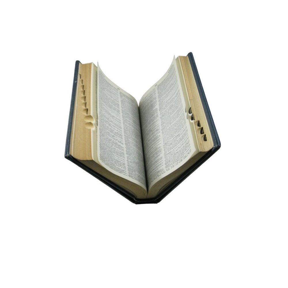 Websters Seventh New Collegiate Dictionary Merriam-Webster 1969 Built in Stand